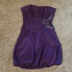Purple dress